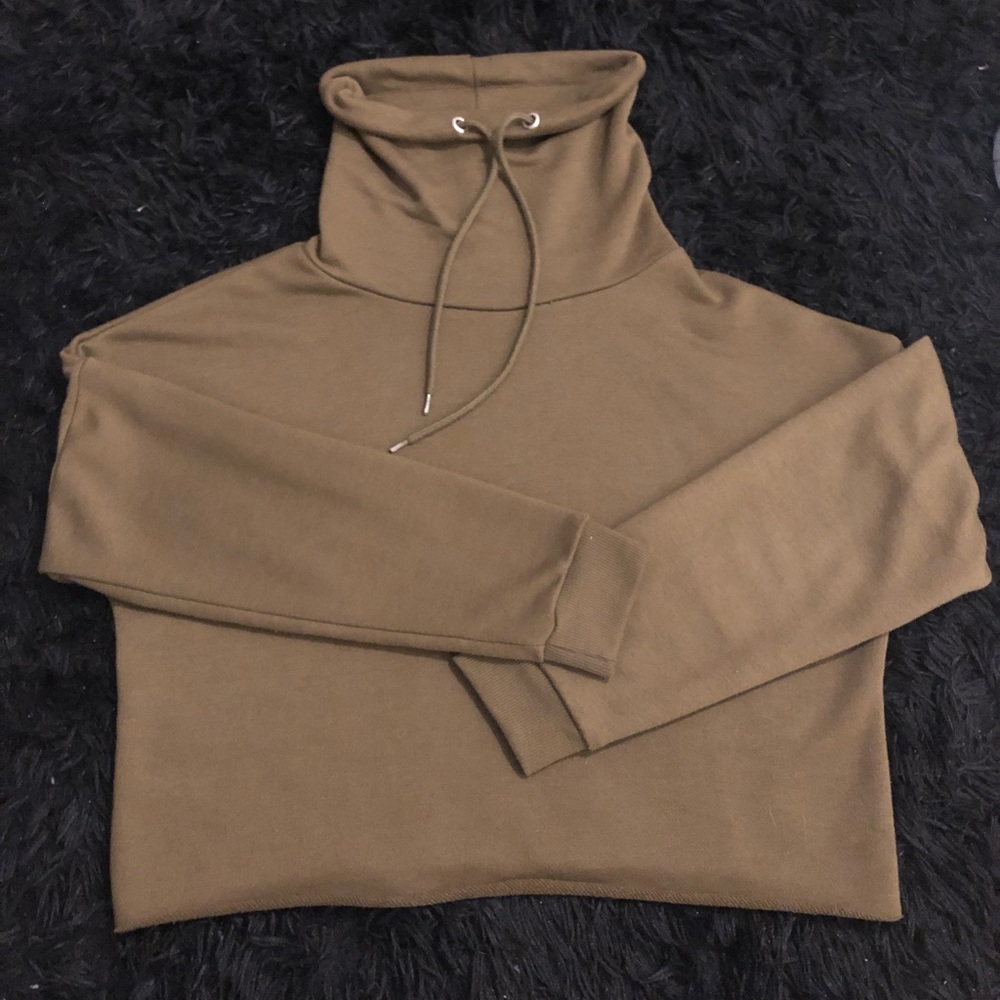 Crop top hoodie